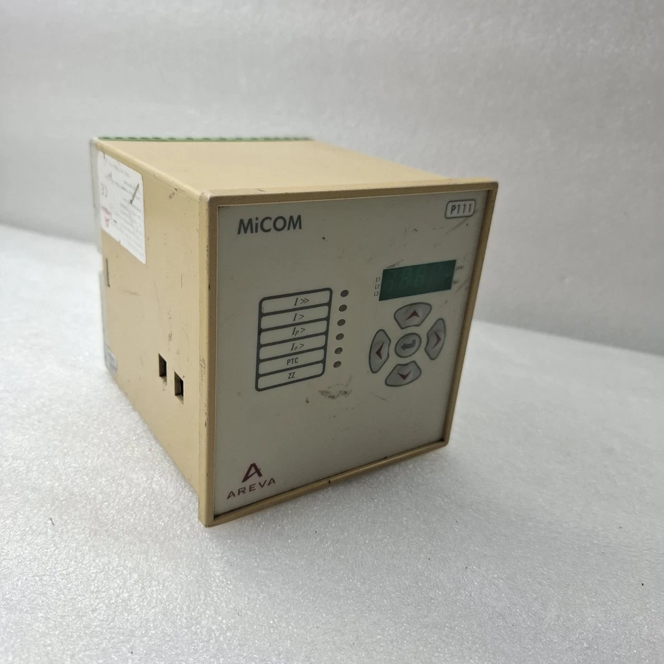 AREVA MiCOM P111 Model E Overcurrent Protection Relay 60-240V AC/DC IEC 60255-6